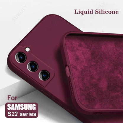 Capa de Silicone Líquido para Samsung Galaxy S