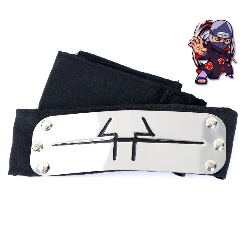 Fita de cabeça para cosplay do anime Naruto Shippuden
