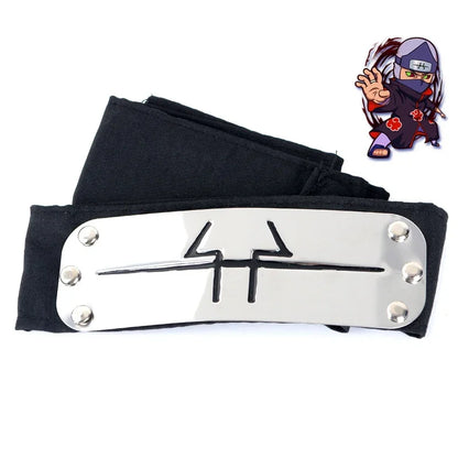 Fita de cabeça para cosplay do anime Naruto Shippuden