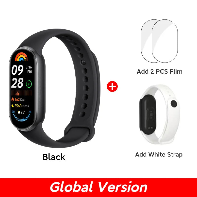 Smart Band 9 Xiaomi Tela AMOLED de 1,62"