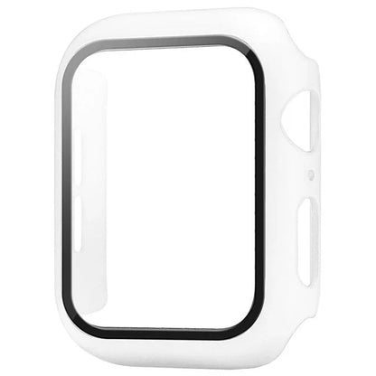 Película protetora de vidro + capa para Apple Watch