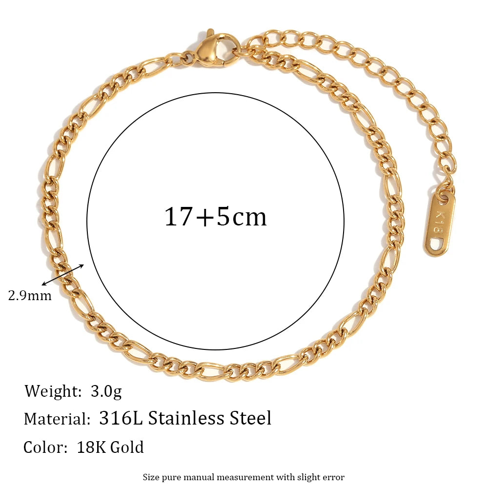 Pulseira Feminina Ebbelle em Aço Inoxidável