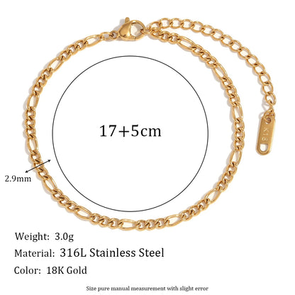 Pulseira Feminina Ebbelle em Aço Inoxidável