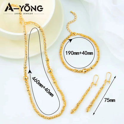 Conjunto de joias 21k árabe