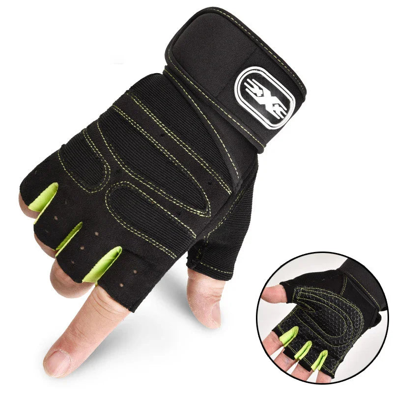 Luvas desportivas ao ar livre.