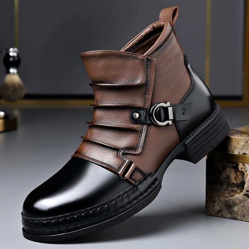 Botas de couro designer cowboy
