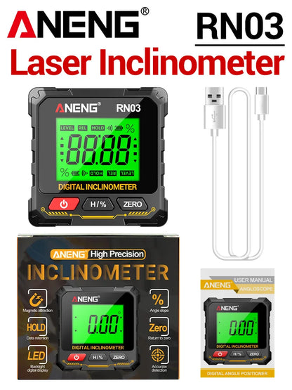 Inclinómetro laser digital ANENG RN01/RN02/RN03