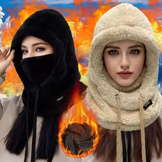 Balaclava feminina de inverno