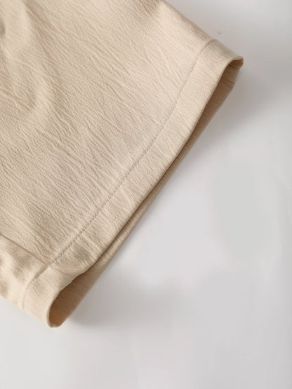 Conjunto Masculino Bege Texturizado