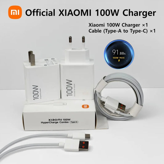 Carregador Xiaomi USB-C 100 W