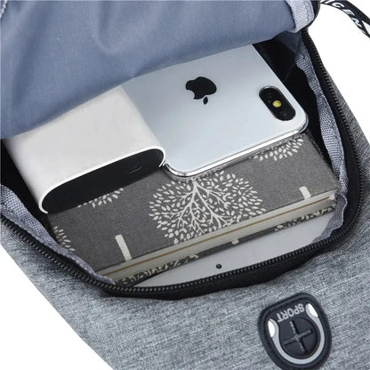 Mochila de peito casual