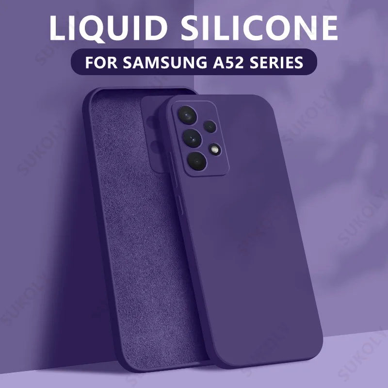 Capa de Silicone Líquido para Samsung Galaxy S