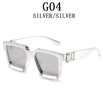 Óculos quadrados vintage