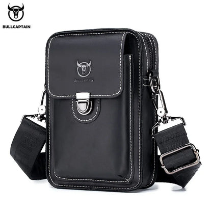 Bolsa Bullcaptain crazy horse couro