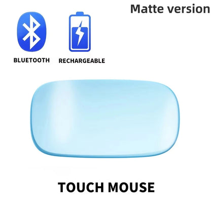 Mouse sem fio Bluetooth recarregável com design fino