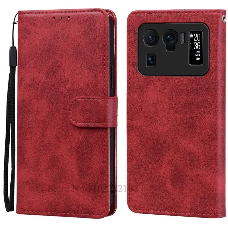 Capa Carteira em PU para Xiaomi Mi 11 Ultra