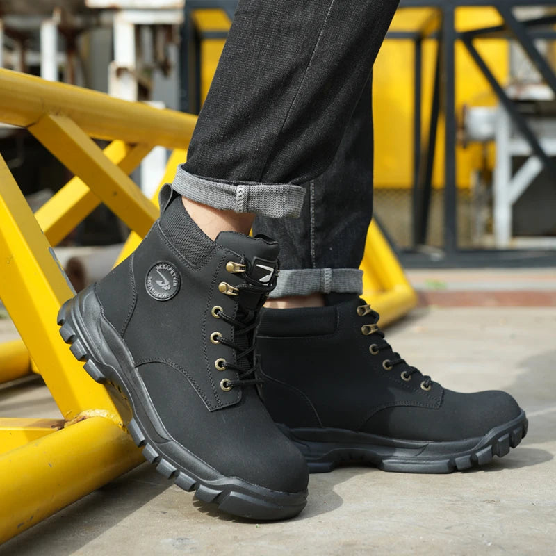 Botas de Segurança com Biqueira de Aço
