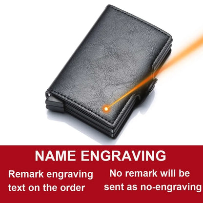 Porta-cartões em Fibra de Carbono Personalizável