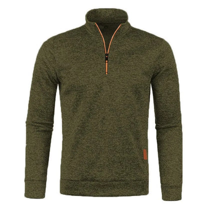 Camisa de gola alta grossa
