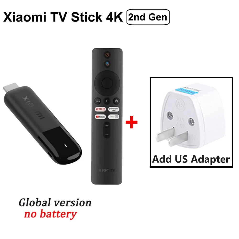 Xiaomi TV Stick 4K 2ª geração 2025 Versão global