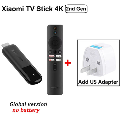 Xiaomi TV Stick 4K 2ª geração 2025 Versão global
