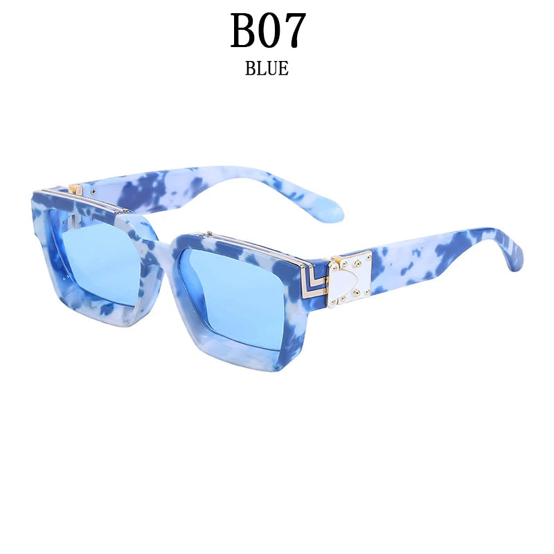 Óculos quadrados vintage