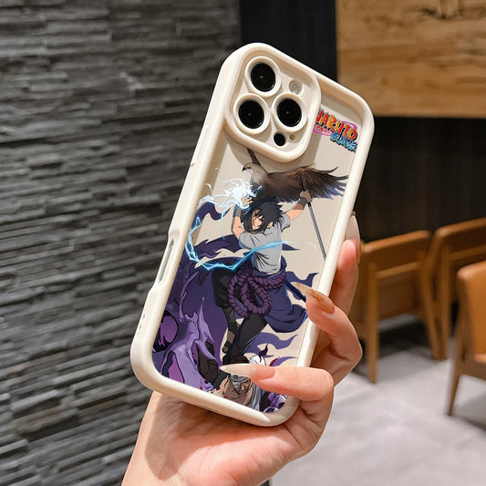 Capa Naruto Sasuke Uchiha para Xiaomi – Proteção e Design Anime