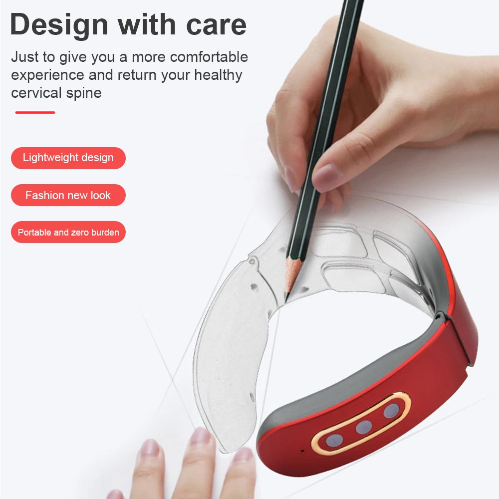 Massageador Pescoço e Ombro Pulso Elétrico