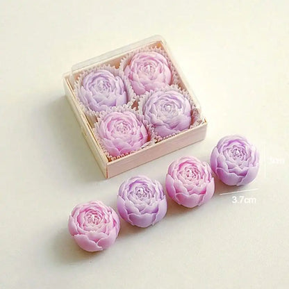 Caixa de Velas Aromáticas Florais