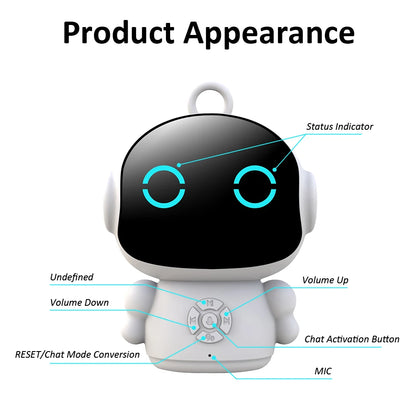Robo Tuya inteligente aprendizagem educacional