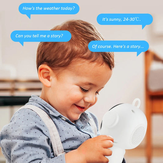 Robo Tuya inteligente aprendizagem educacional