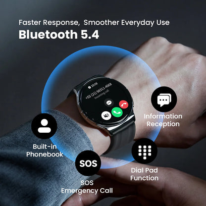 HAYLOU Solar Lite 2 — Smartwatch com Ecrã AMOLED de 1,43"