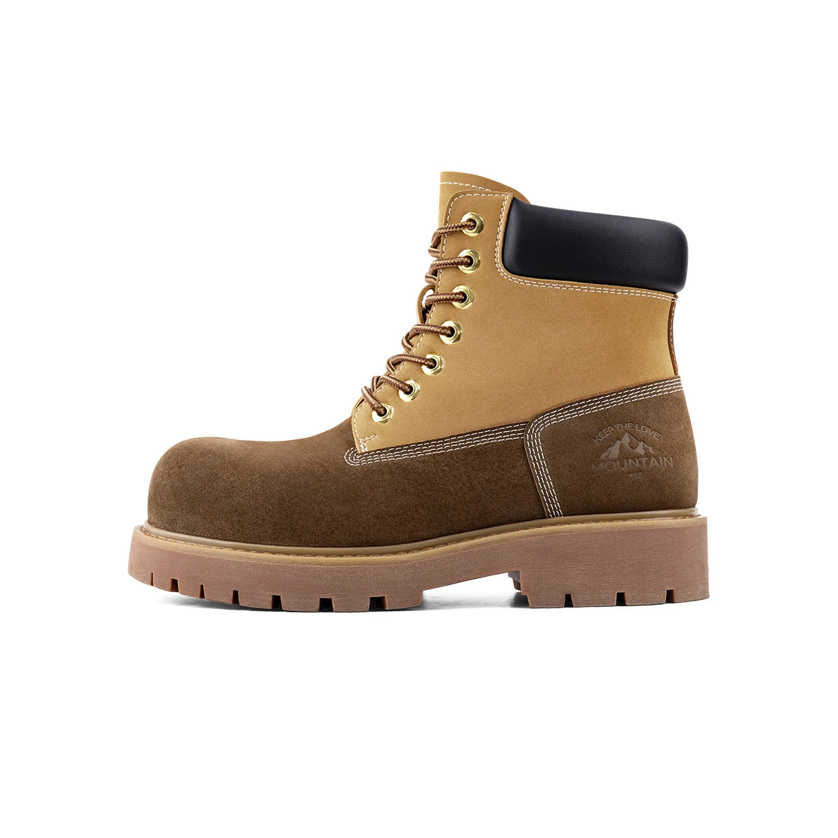 Botas Masculinas Mr.A de Couro, Impermeáveis e Quentes para Inverno