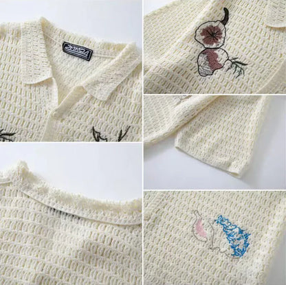 Camisa Polo Masculina em Tricô Respirável – Estilo Casual