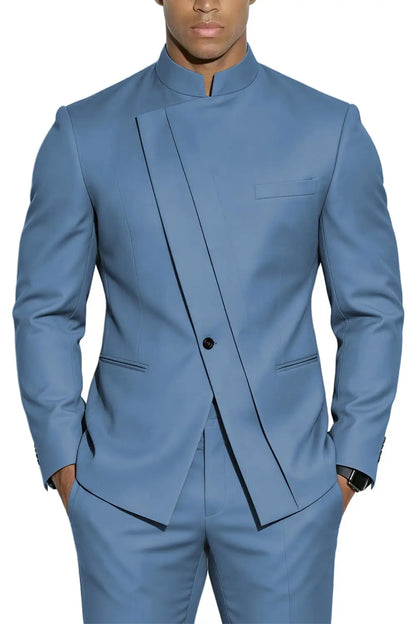 Fato Masculino de 2 Peças WSMDA — Gola Alta