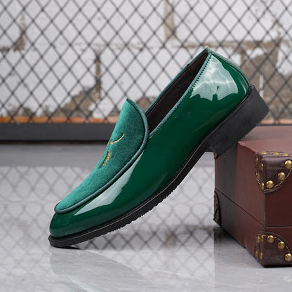 Mocassins Masculinos Formais com Bordado