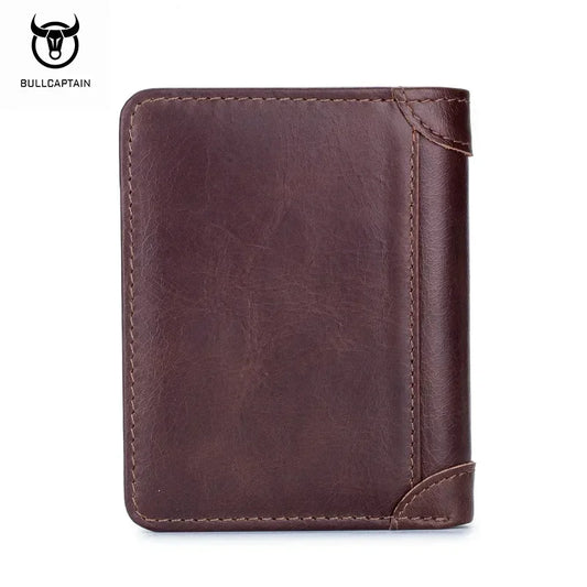 Carteira Masculina BULLCAPTAIN em Couro Genuíno