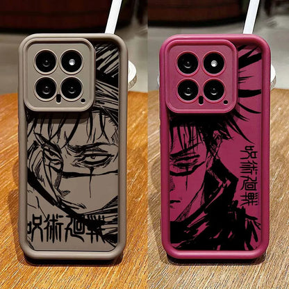 Capa Jujutsu Kaisen Anime para Xiaomi, POCO e Redmi – Design Exclusivo e Proteção