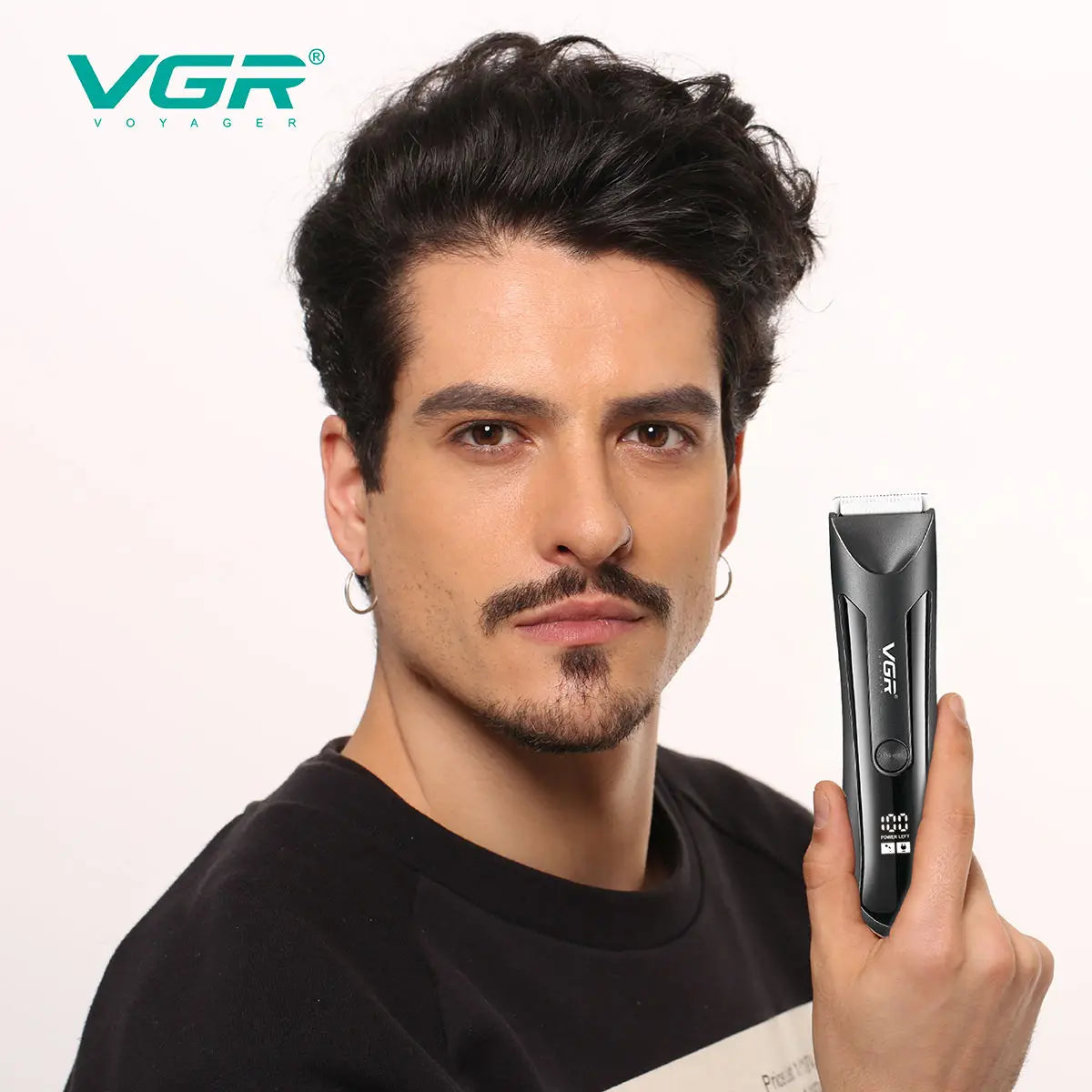 Aparador de pelos corporais recarregáveis VGR 951