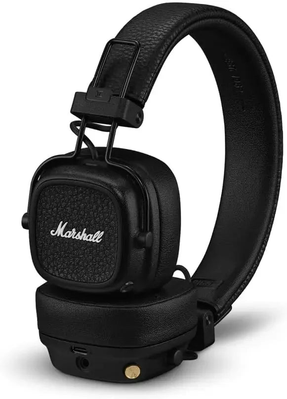 Auscultadores Bluetooth Marshall Major V – Sem Fios, Dobráveis e com Cancelamento de Ruído