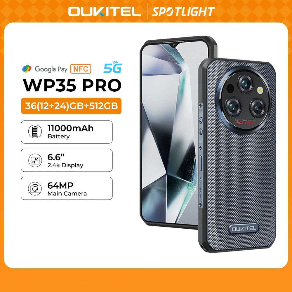 Oukitel WP35 PRO Smartphone robusto