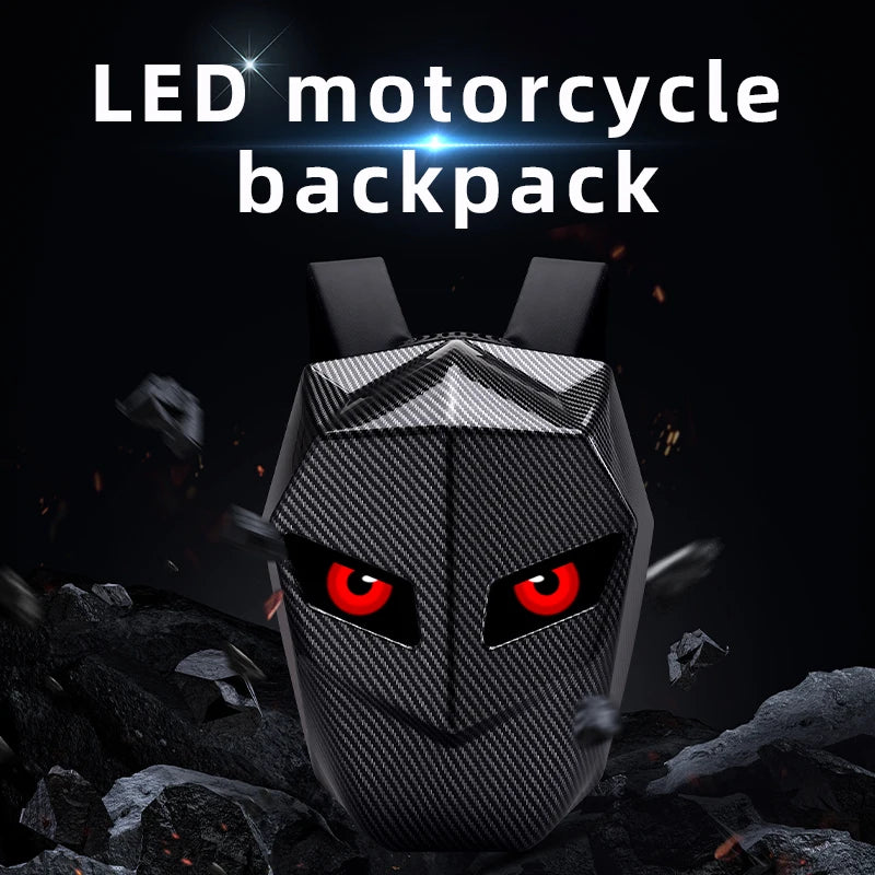 Mochila Led para motocicleta