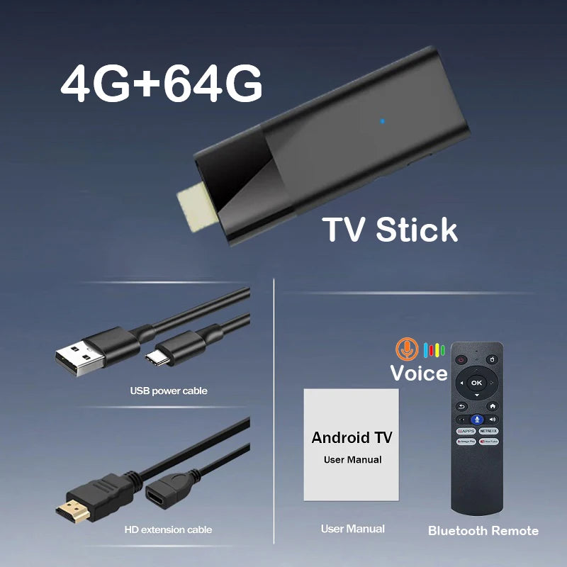 Q12 Mini TV Stick Android 14
