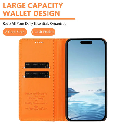Capa Carteira Magnética de Couro para Xiaomi – Porta-Cartões e Proteção