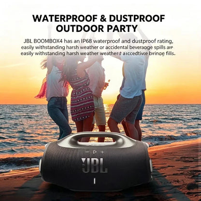 Caixa de Som JBL Boombox 4 — Bluetooth, Portátil e à Prova de Água