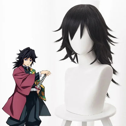 Cosplay Tomioka Giyuu de Kimetsu no Yaiba – Traje Anime para Adultos e Crianças