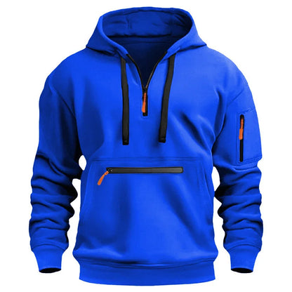 Moletom esportivo casual com capuz