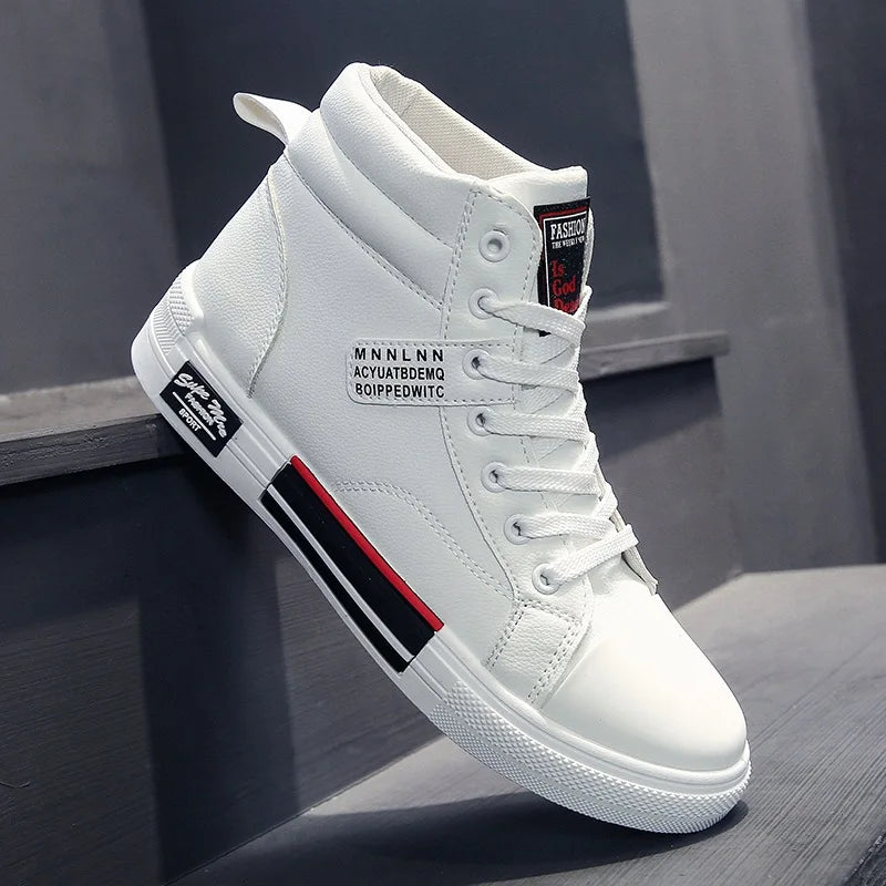 Tênis esportivo casual masculino de sola macia, modelo coreano
