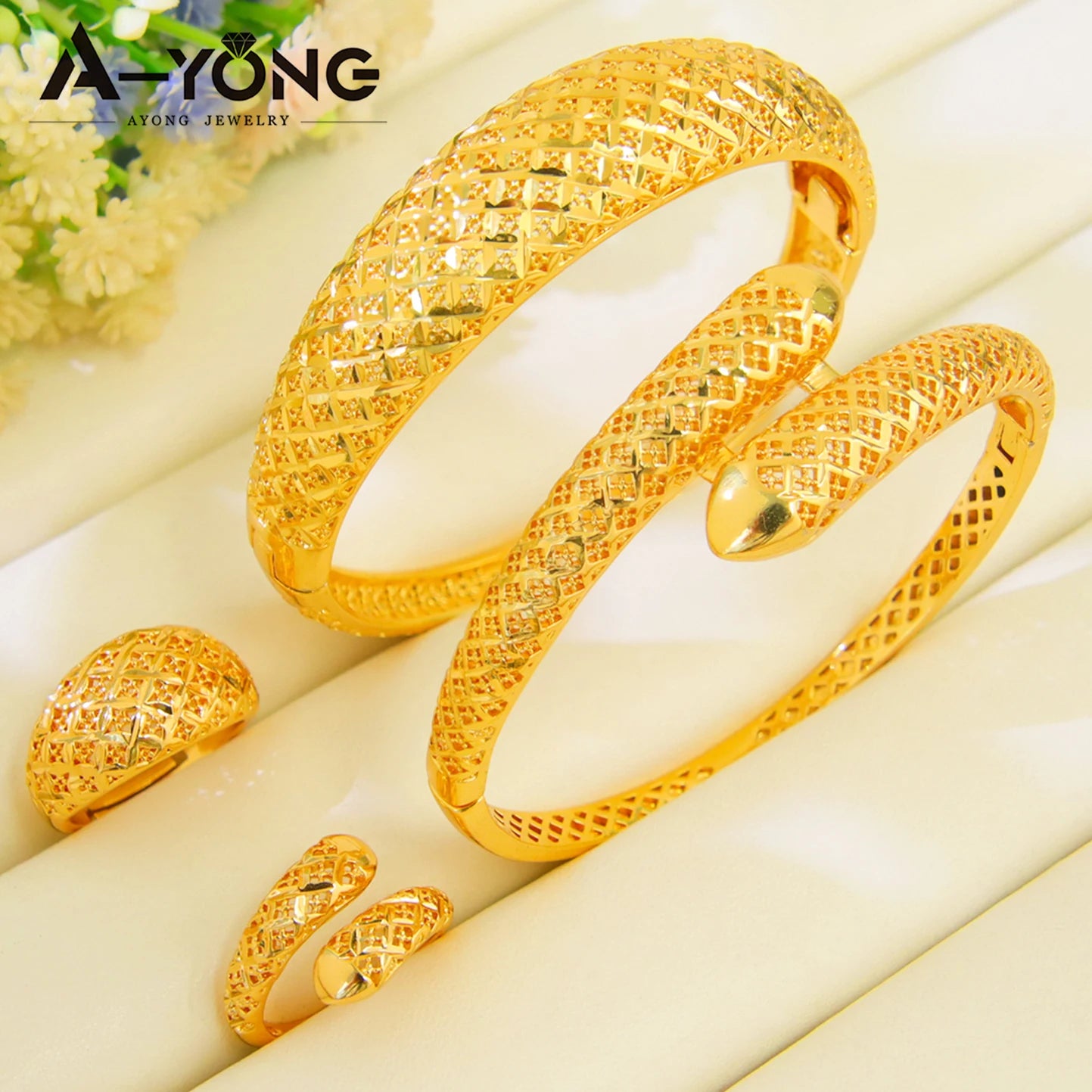 Conjunto de joias 21k