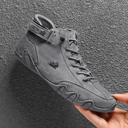 Botas Masculinas Casuais para Motocicleta – Calçado de Inverno Impermeável